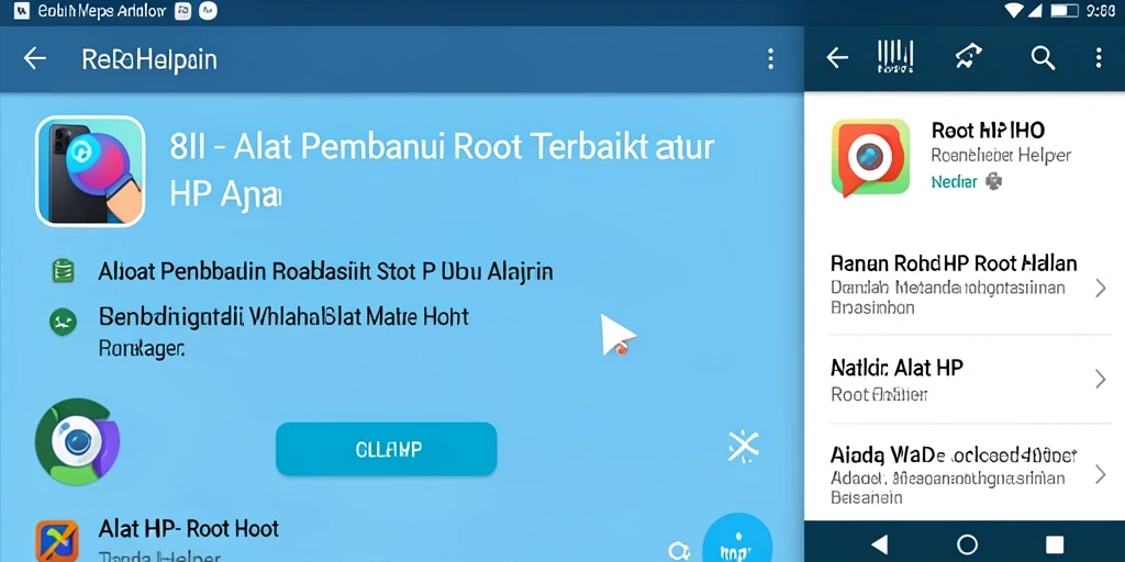 Tampilan antarmuka aplikasi 8II yang intuitif dan fungsional.