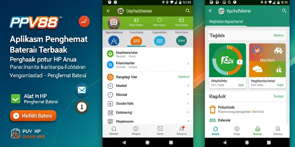 Antarmuka PPV88 yang ramah pengguna untuk penghemat baterai.